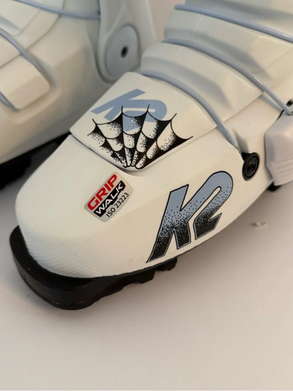 K2 White Revolver TBL Pro Ski Boots
